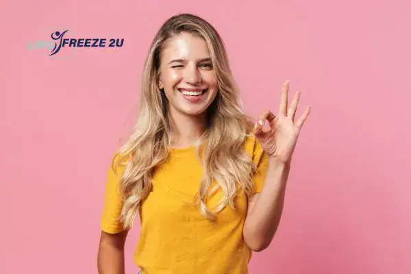 Picture of happy woman after HIFU vaginal tightening Hampstead