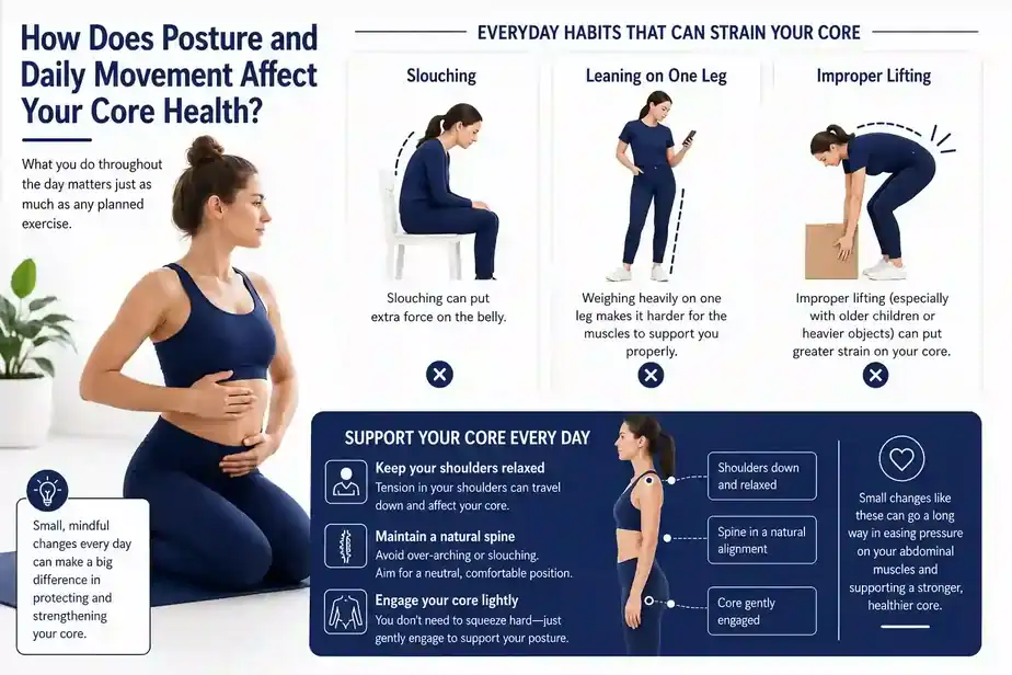 How Does Posture and Daily Movement Affect Your Core Health Hampstead?